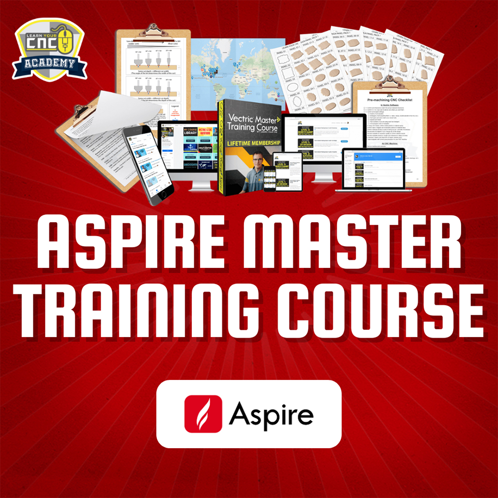 Does Aspire training include VCarve Pro training, or do I need separate VCarve Pro training?